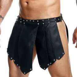 MOB Eroticwear Jupe homme Sm Roman Skirt Noire
